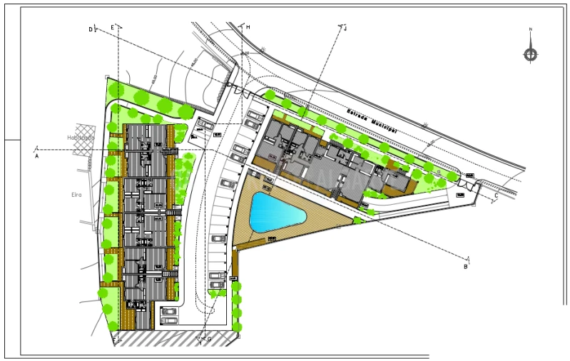Terreno para Venda em Estômbar e Parchal Planta 22