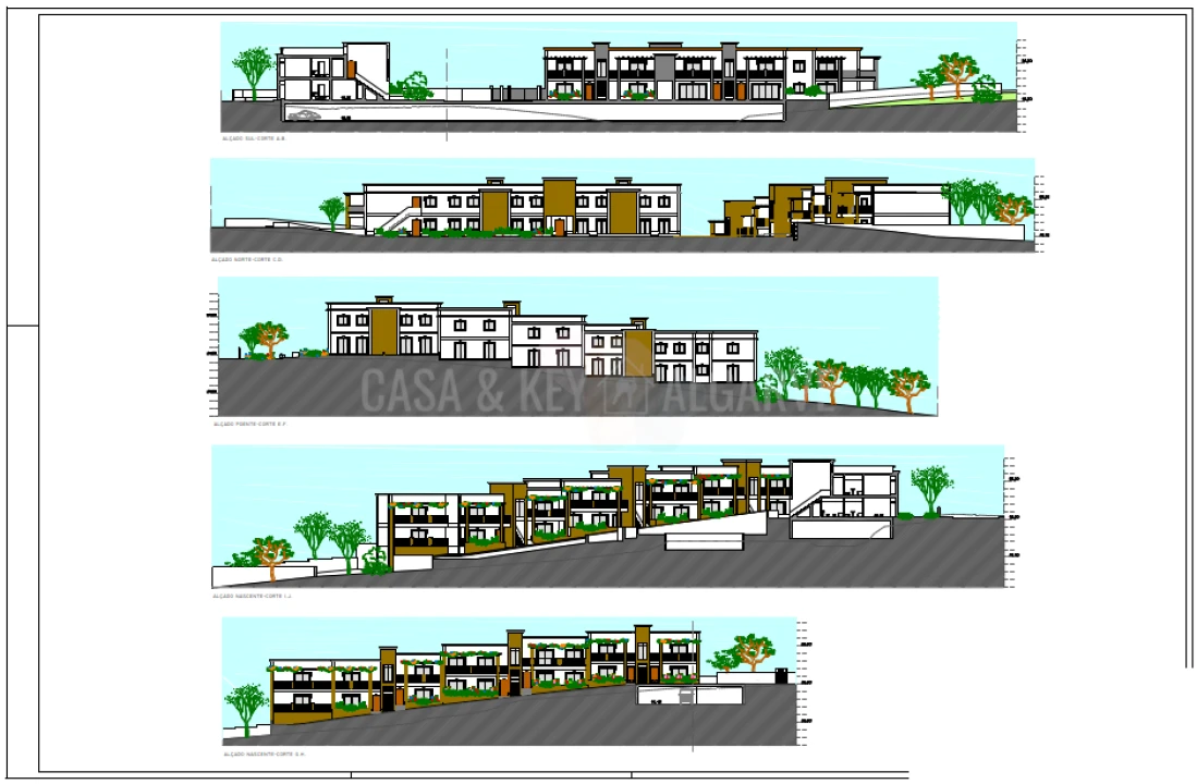 Terreno para Venda em Estômbar e Parchal Planta 3