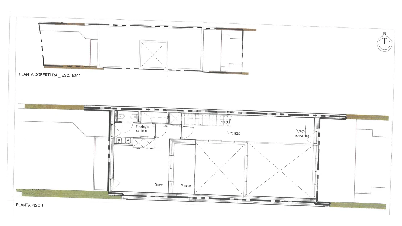 Moradia T2 para Venda em Quarteira Planta 4