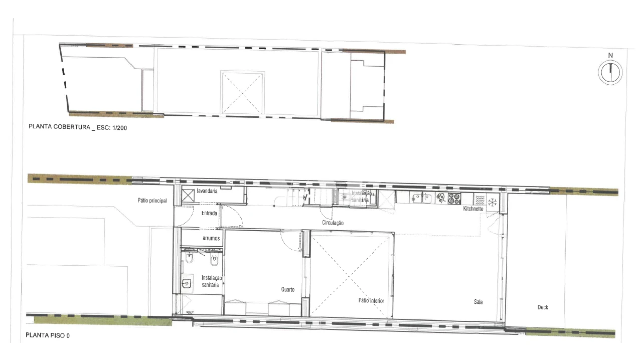 Moradia T2 para Venda em Quarteira Planta 5