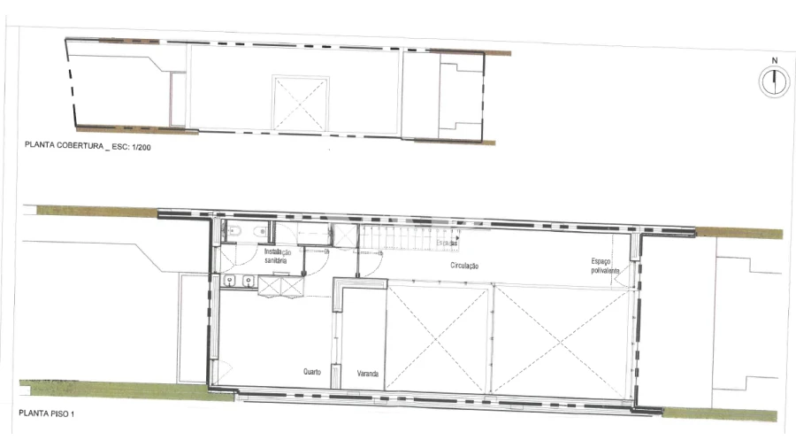 Moradia T2 para Venda em Quarteira Planta 4