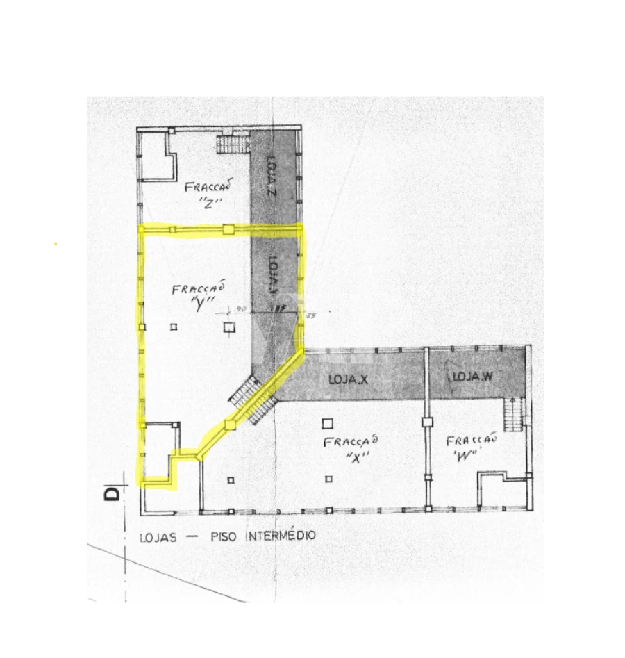 Negócio para Venda em Quarteira Planta 1