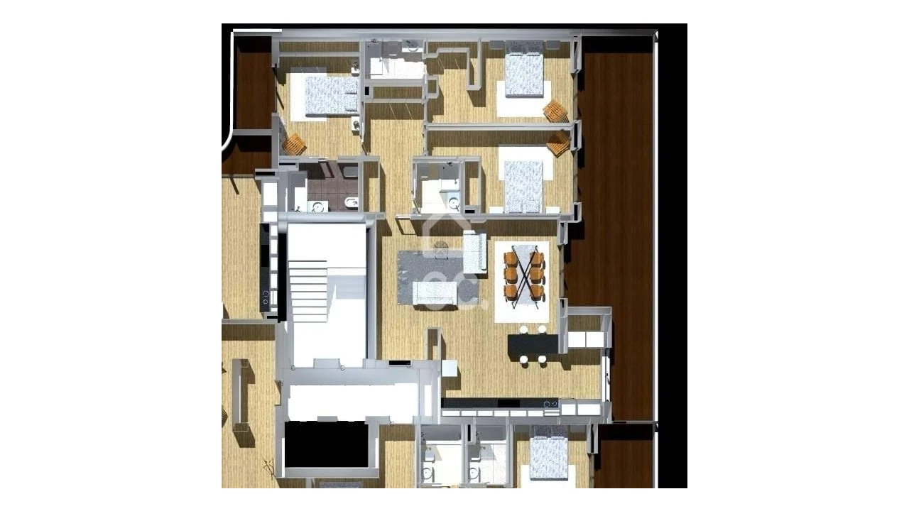 Apartamento T3 para Venda em Viseu Foto 9
