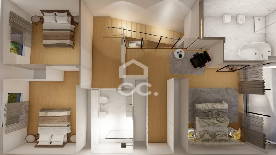 Moradia T3 para Venda em Brufe Foto 21