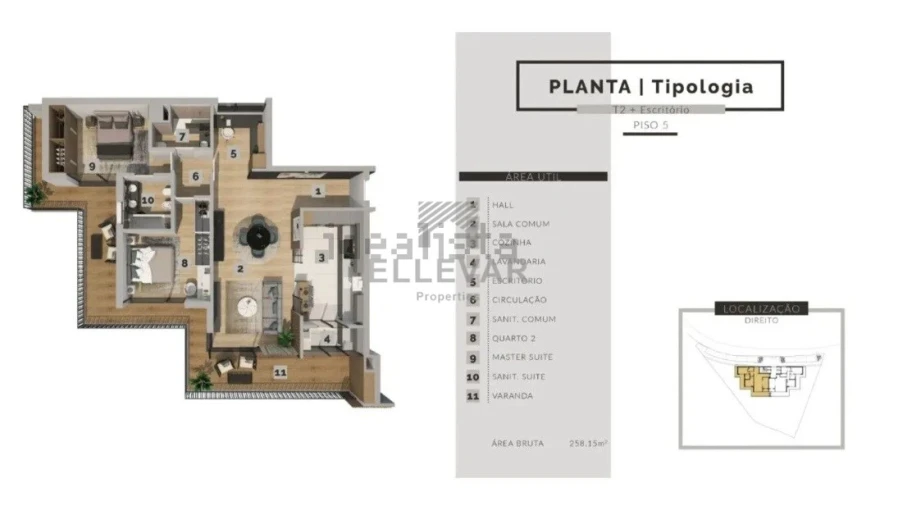 Apartamento T2 para Venda em São Martinho Foto 11