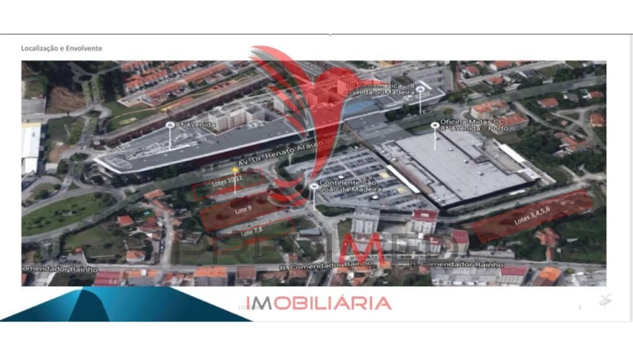 Terreno para Venda em São João da Madeira Foto 1