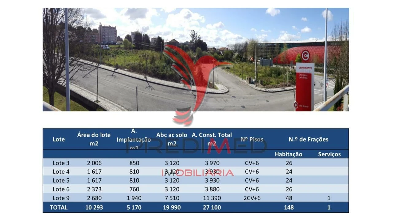 Terreno para Venda em São João da Madeira Foto 2