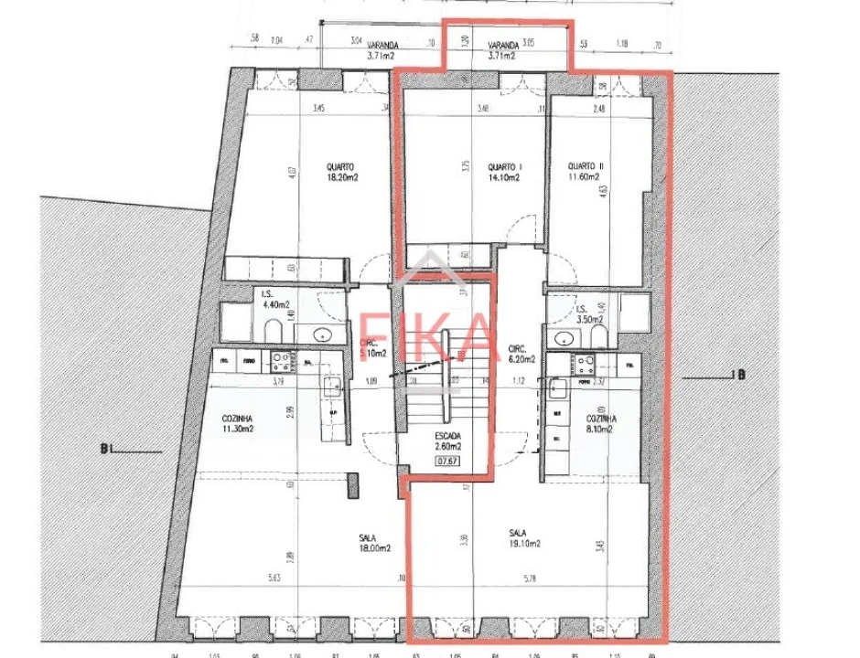 Apartamento T2 para Venda em Almada, Cova da Piedade, Pragal e Cacilhas Foto 33