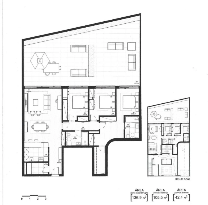 Apartamento T3 para Venda em Custóias, Leça do Balio e Guifões Foto 25