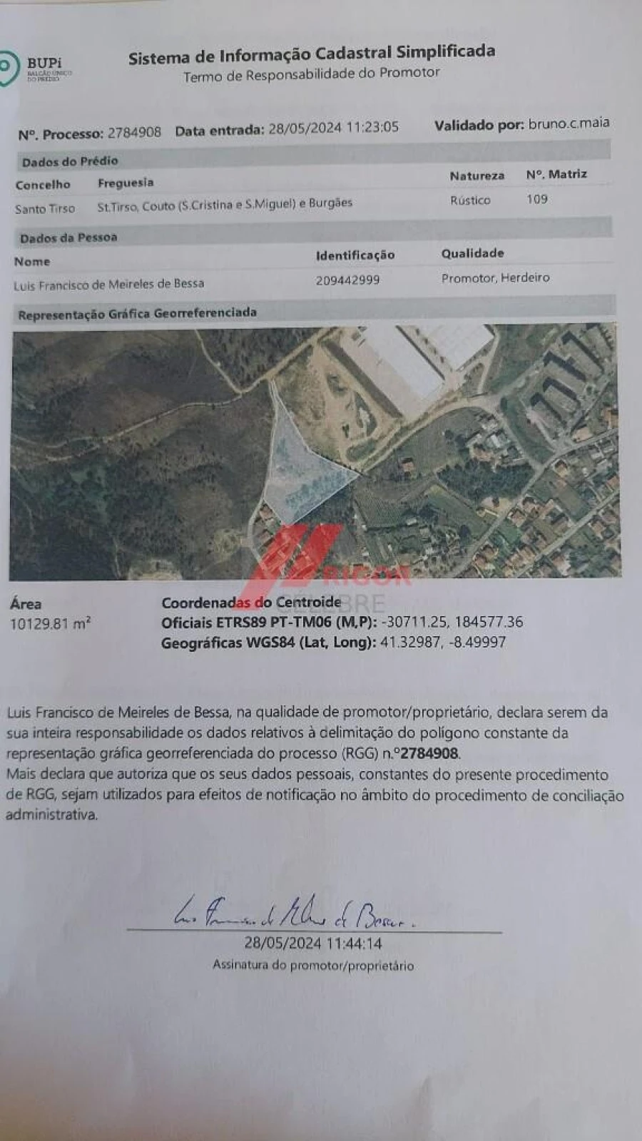 Terreno para Venda em Santo Tirso, Couto (Santa Cristina e São Miguel) e Burgães Foto 9