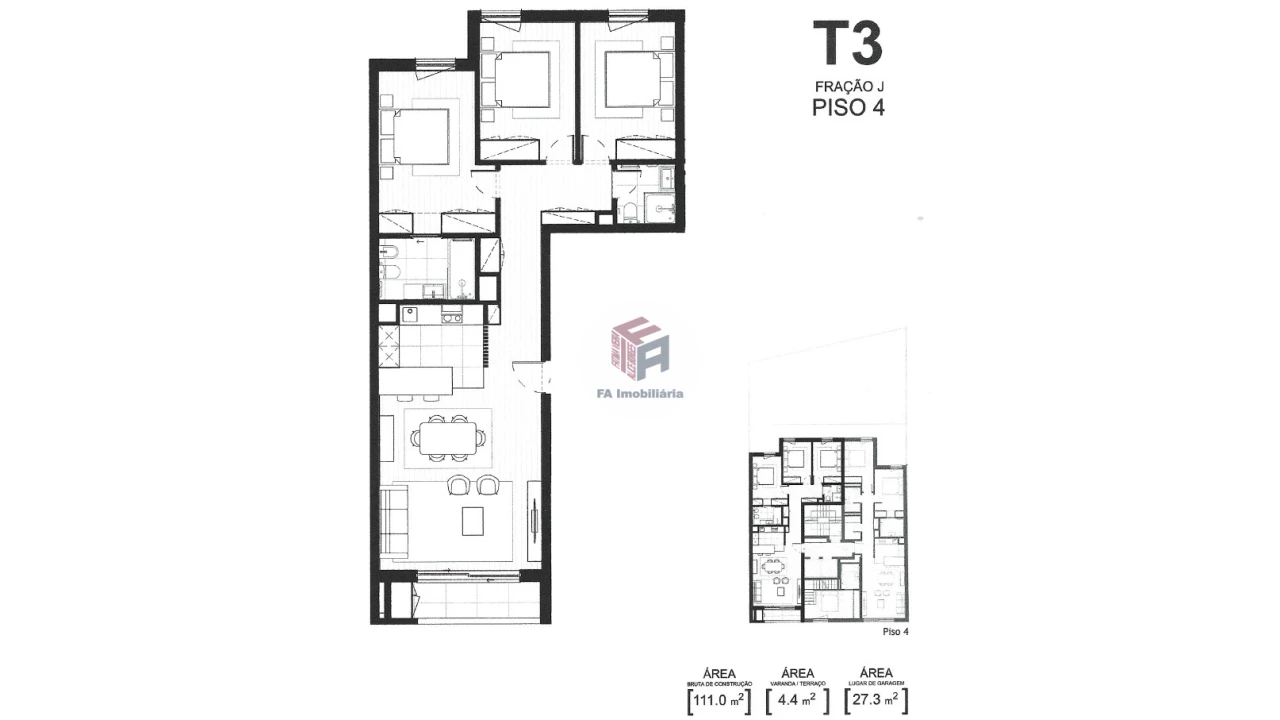 Apartamento T3 para Venda em Matosinhos e Leça da Palmeira Foto 15