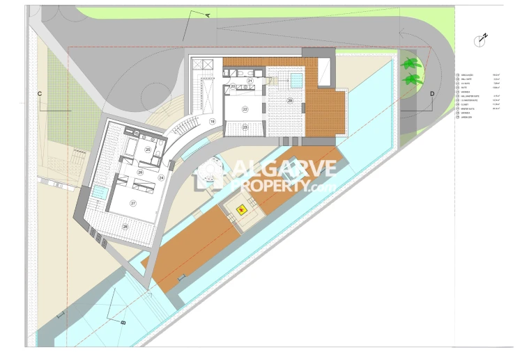 Terreno para Venda em Quarteira Planta 3