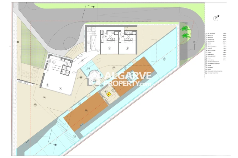 Terreno para Venda em Quarteira Planta 2