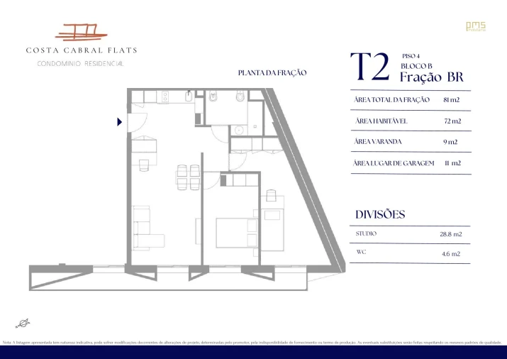 Apartamento T2 para Venda em Paranhos Foto 5