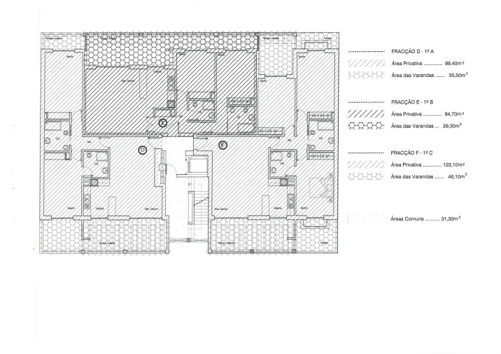 Apartamento T2 para Venda em Lagos (São Sebastião e Santa Maria) Planta 2
