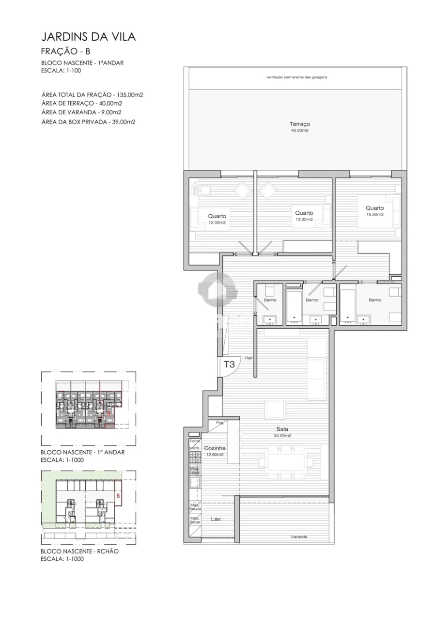 Apartamento T3 para Venda em Santa Maria de Lamas Foto 26