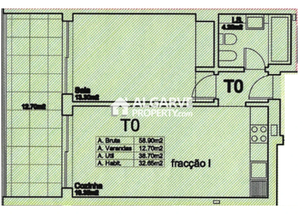 Apartamento T1 para Venda em Albufeira e Olhos de Água Foto 24