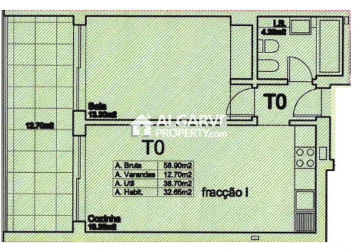 Apartamento T1 para Venda em Albufeira e Olhos de Água Foto 24
