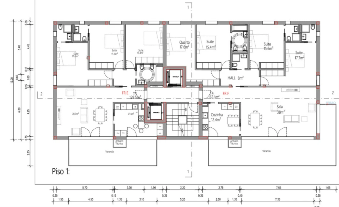 Apartamento T4 para Venda em Santa Clara e Castelo Viegas Foto 3