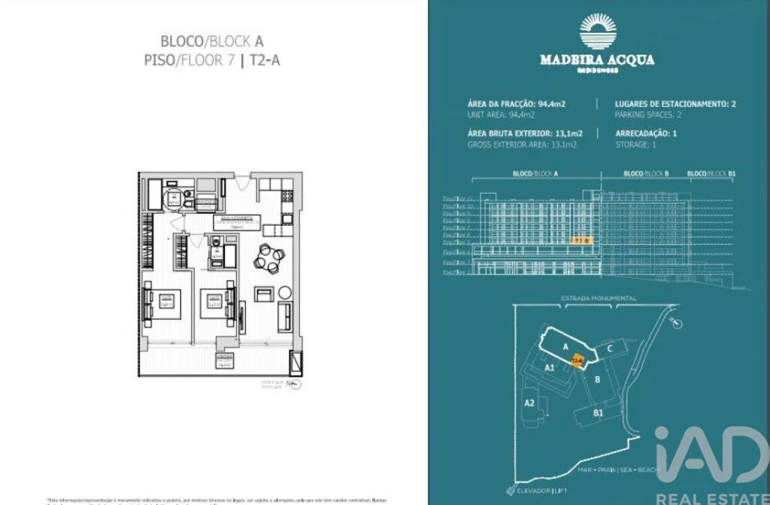 Apartamento T2 para Venda em São Martinho Foto 16