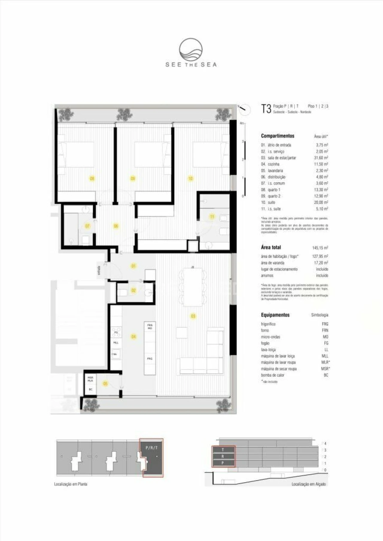 Apartamento T3 para Venda em Canidelo Foto 8