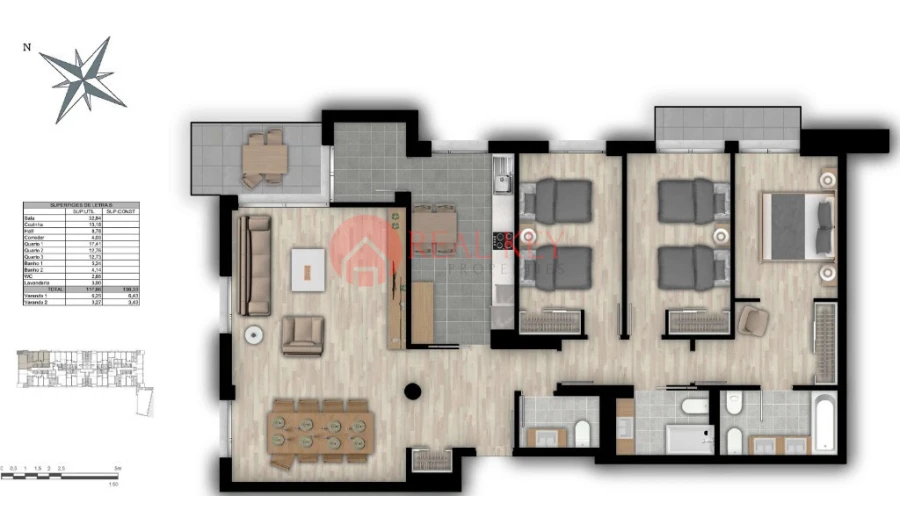 Apartamento T3 para Venda em Paranhos Foto 7