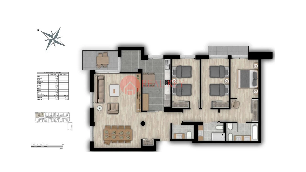 Apartamento T3 para Venda em Paranhos Foto 7