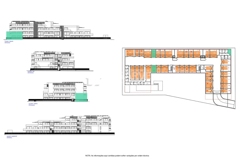 Apartamento T2 para Venda em Quarteira Planta 1