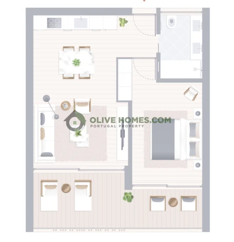 Apartamento T1 para Venda em Lagoa e Carvoeiro