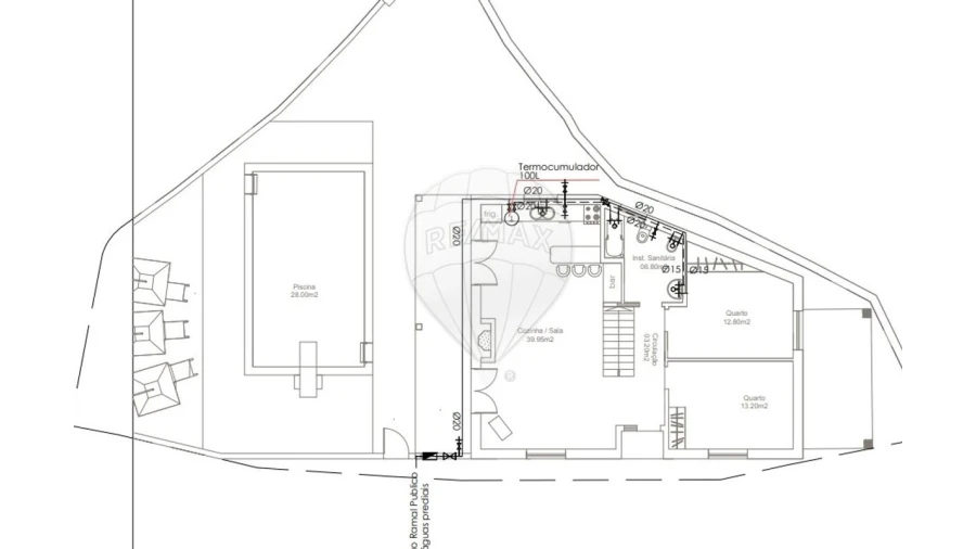 Terreno para Venda em Envendos Foto 3