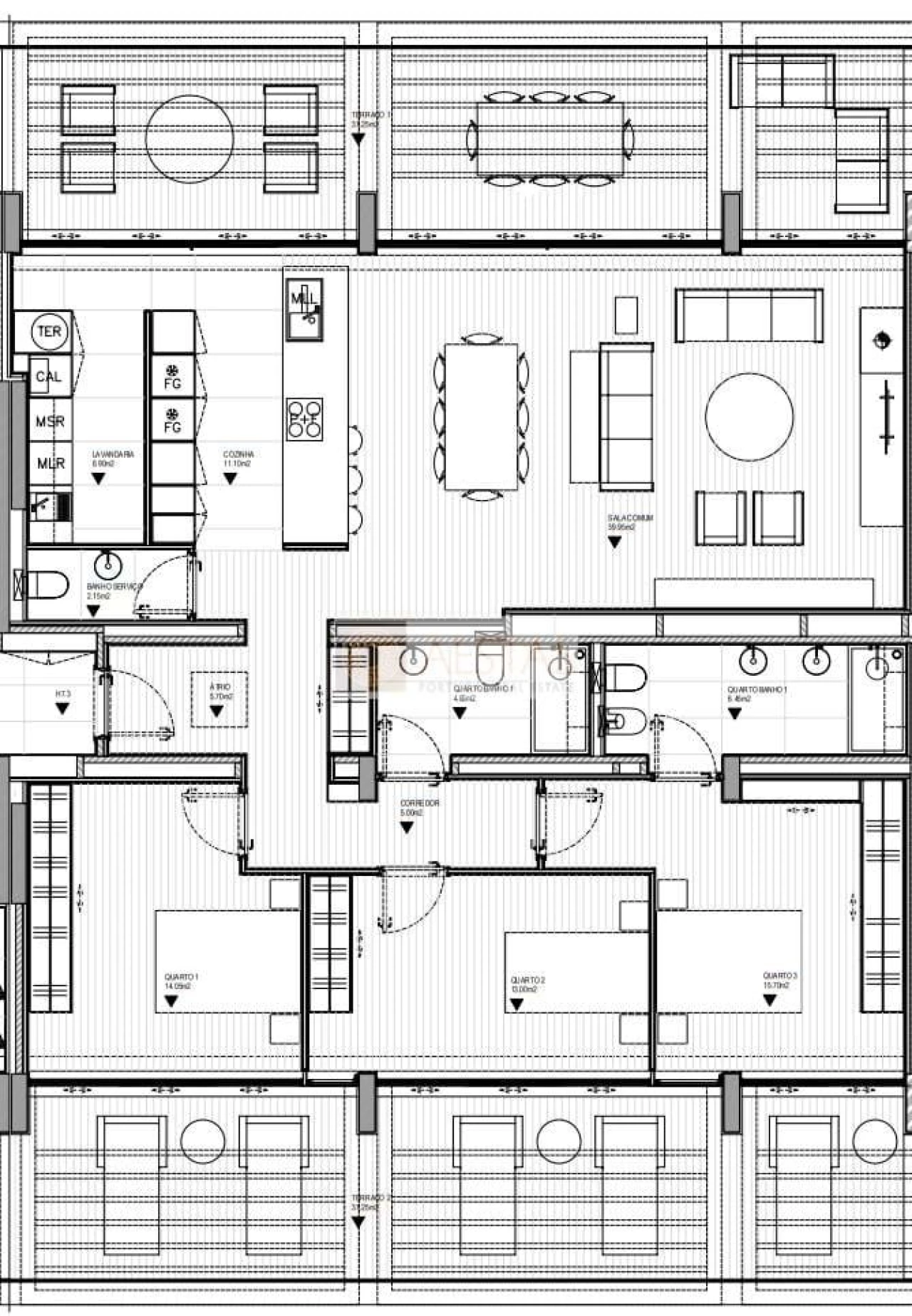 Apartamento T3 para Venda em Matosinhos e Leça da Palmeira Foto 11