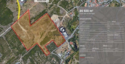 Terreno para Venda em Agualva e Mira-Sintra