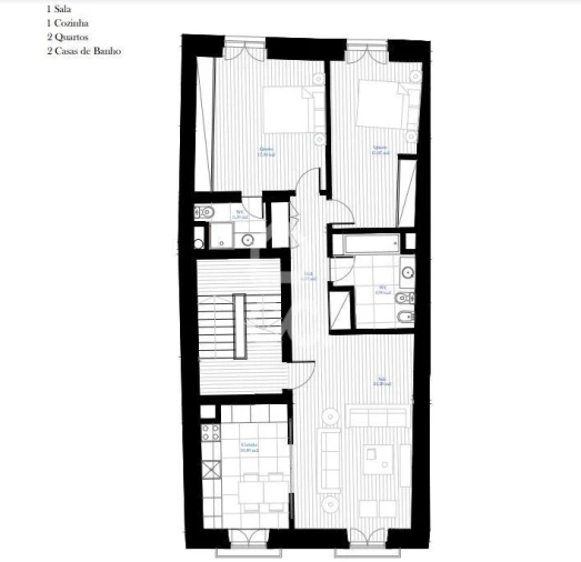 Apartamento T2 para Venda em Sé Nova, Santa Cruz, Almedina e São Bartolomeu Foto 13
