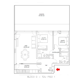 Apartamento T2 para Venda em Buarcos