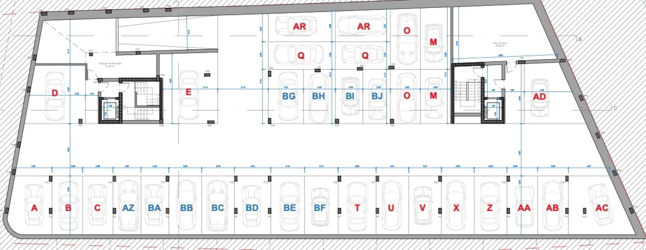 Apartamento T3 para Venda em Glória e Vera Cruz Planta 2