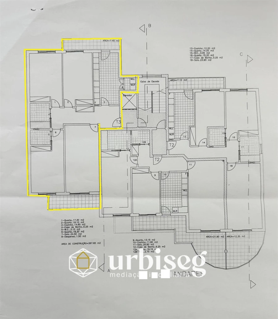 Apartamento T3 para Venda em São Pedro Foto 11