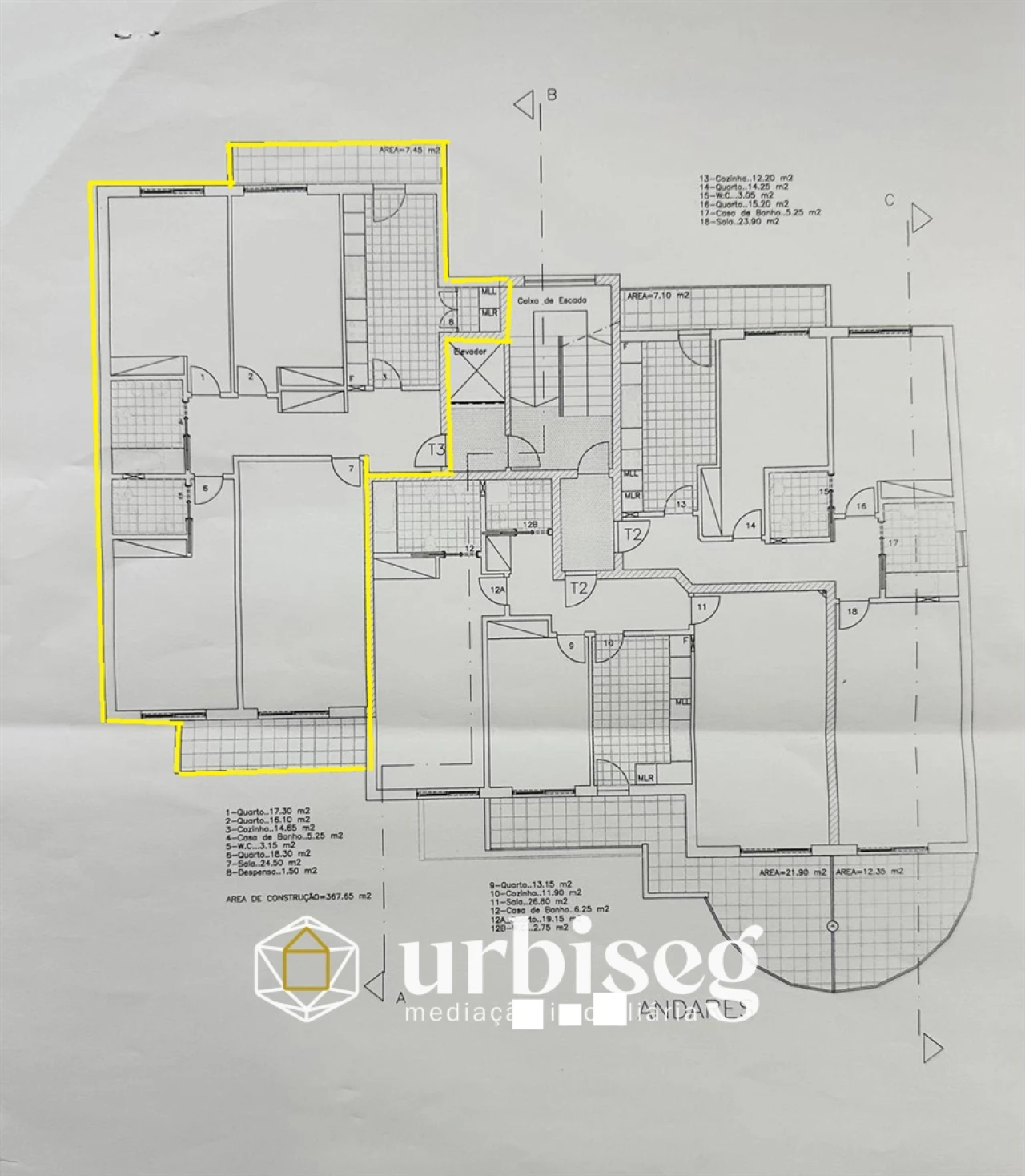 Apartamento T3 para Venda em São Pedro Foto 11