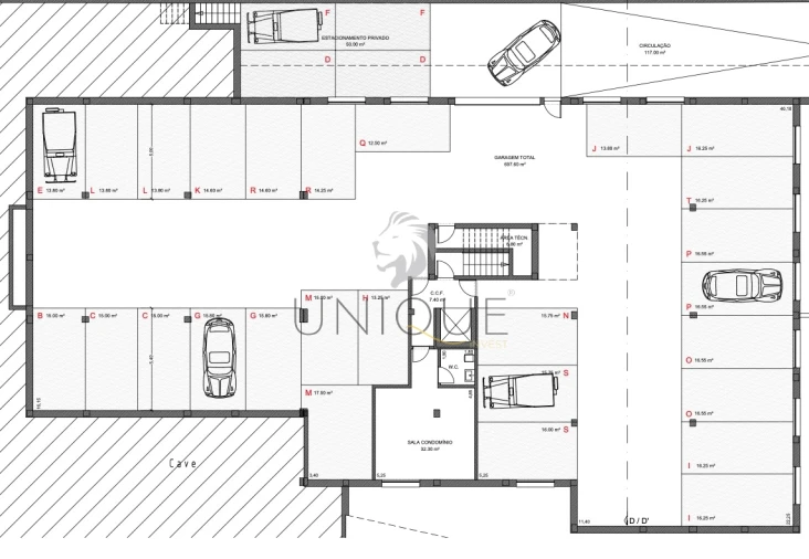 Apartamento T3 para Venda em Loureiro Planta 1