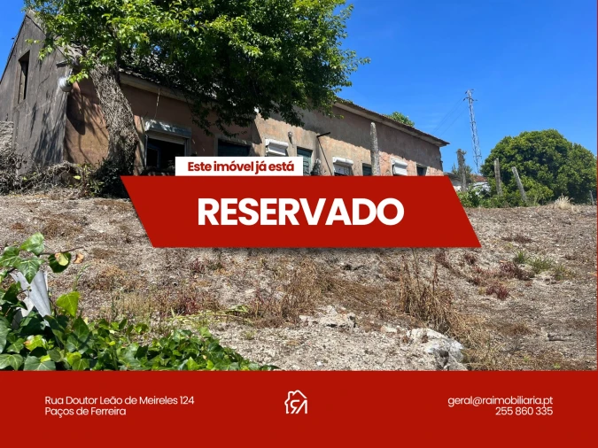 Moradia T0 para Venda em Paços de Ferreira