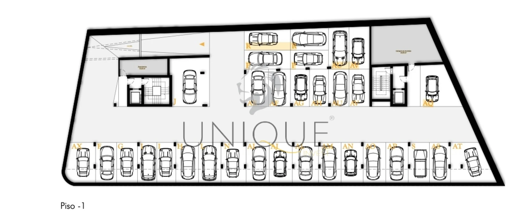 Apartamento T3 para Venda em Glória e Vera Cruz Planta 2