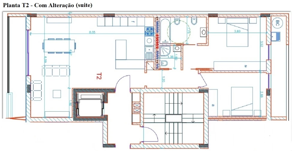Apartamento T2 para Venda em Creixomil Foto 26
