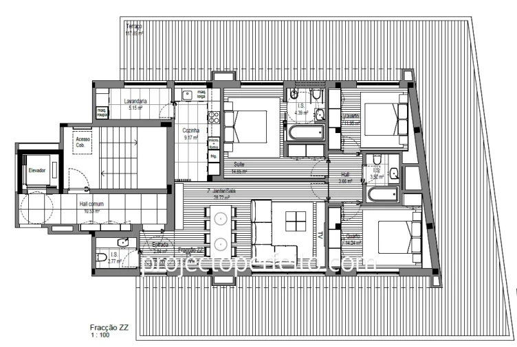 Apartamento T3 para Venda em Espinho Foto 28