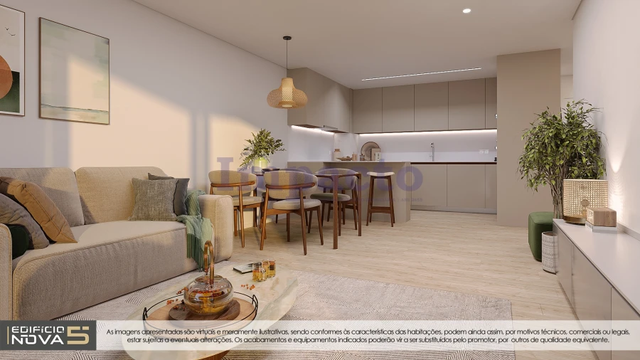 Apartamento T1 para Venda em São João da Madeira Foto 3