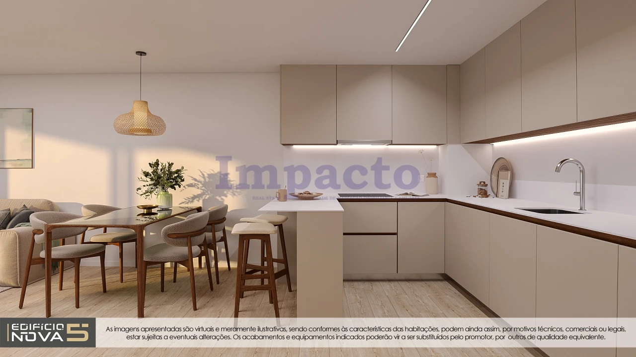 Apartamento T1 para Venda em São João da Madeira Foto 12