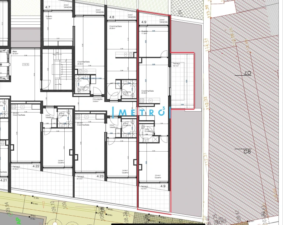 Apartamento T2 para Venda em Cedofeita, Santo Ildefonso, Sé, Miragaia, São Nicolau e Vitória Foto 11