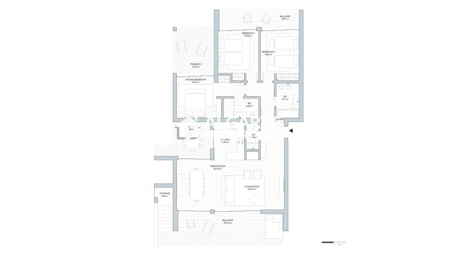 Moradia T3 para Venda em Porches Foto 28