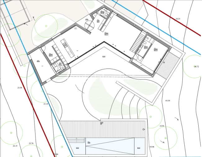 Moradia T4 para Venda em Carvalhal Planta 1