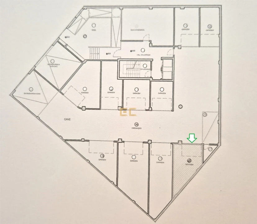 Apartamento T3 para Venda em Tavarede Planta 3