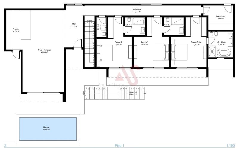 Moradia T3 para Venda em Arco da Calheta Foto 12