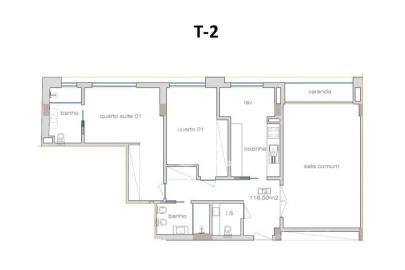 Apartamento T2 para Venda em Cedofeita, Santo Ildefonso, Sé, Miragaia, São Nicolau e Vitória